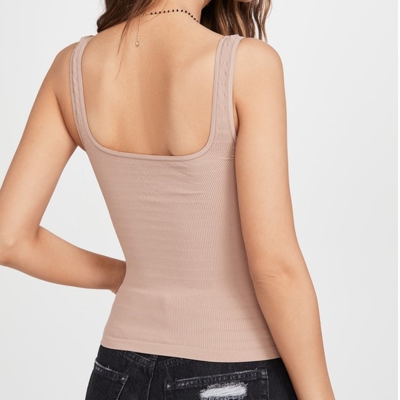 Free People Square One Seamless Cami size M/L - Picture 2 of 7